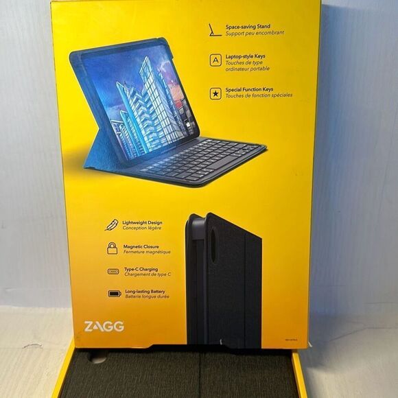 ZAGG Keyboard: iPad 10.9" Messenger Folio 2 iPad 2022 Fits - Picture 4 of 7